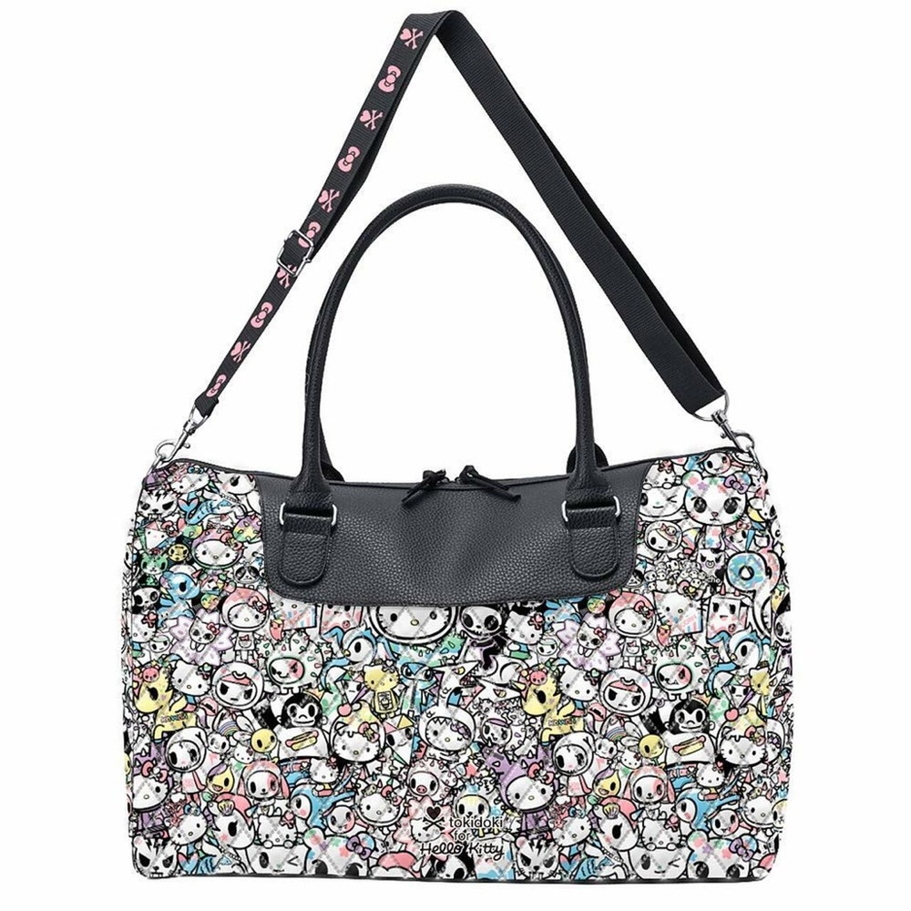 NWT Hello Kitty Tokidoki Large Duffel Overnight Bag